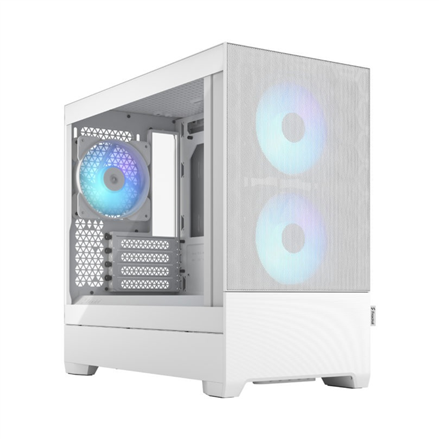 Korpusas Fractal Design  Pop Mini Air RGB  Side window  White TG Clear Tint  mATX, Mini ITX  Po