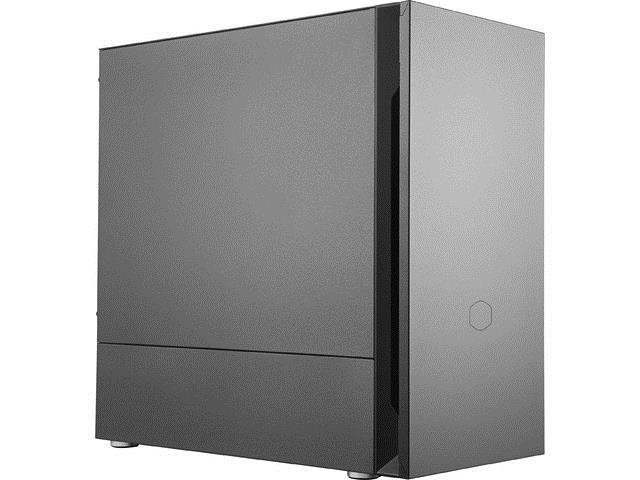 Korpusas Cooler Master  Silencio S400 with Steel side panel  Black  Mini ITX, Micro ATX  Power s