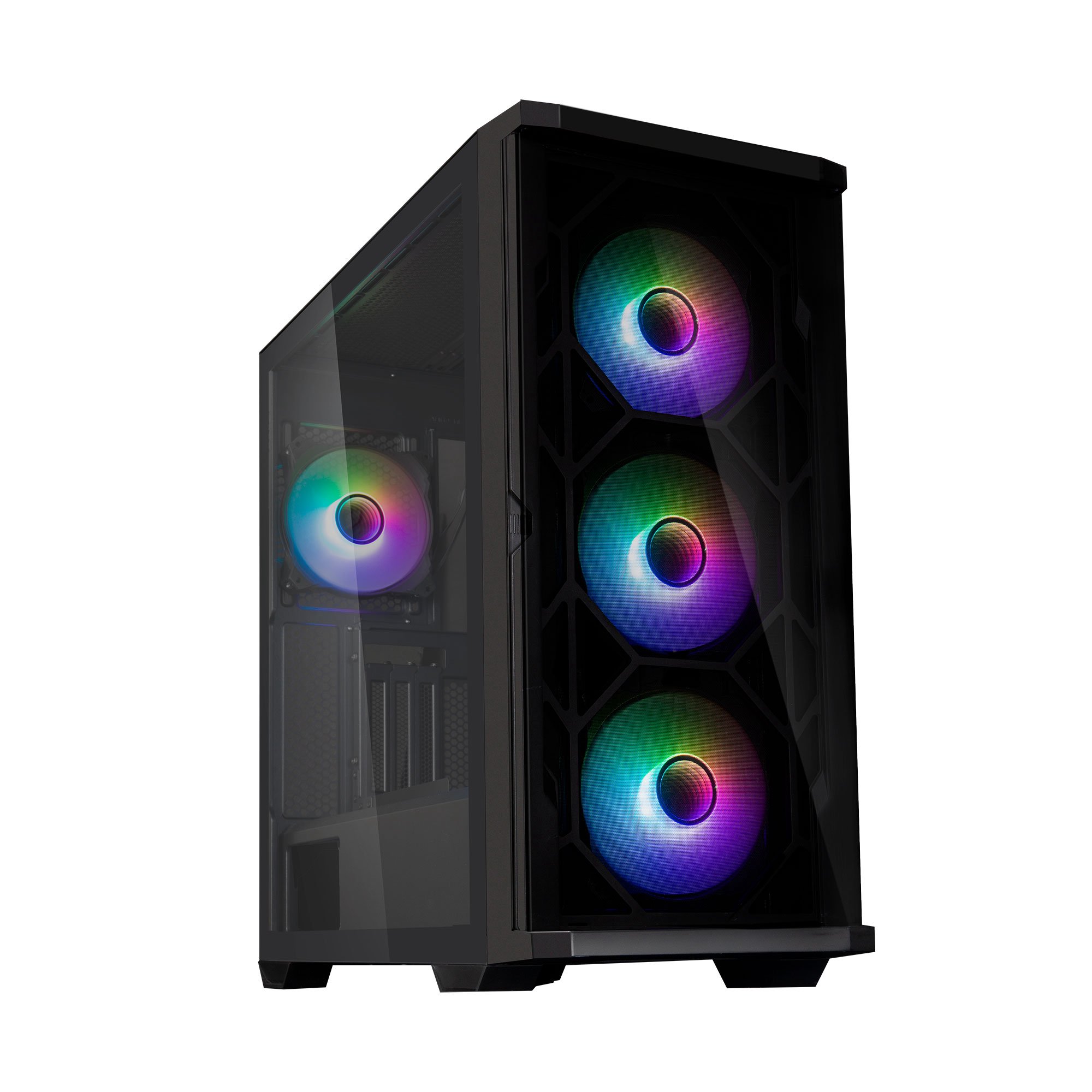 Zalman Z10 DUO ATX ZM-IF120 x4 Black (EOL)