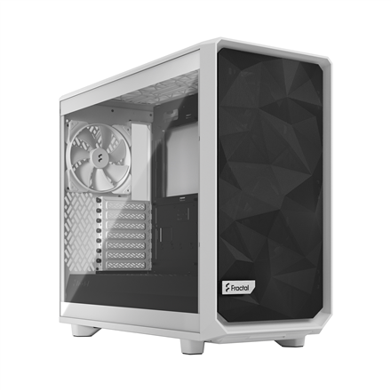 Korpusas FRACTAL DESIGN Meshify 2 Lite TG Clear Side window White E-ATX Power supply included No