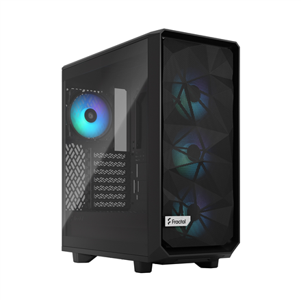 Korpusas Fractal Design  Meshify 2 Compact RGB  Side window  Black TG Light Tint  Mid-Tower  Po