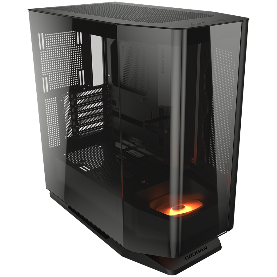 COUGAR  FV270 Black  PC Case  Mid tower / Tempered, Curved Glass Perimeter