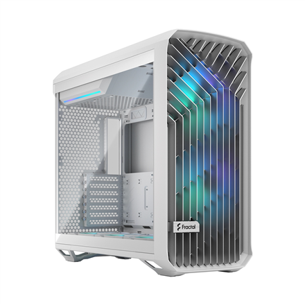 Korpusas Fractal Design  Torrent  RGB White TG clear tint  Power supply included No  ATX