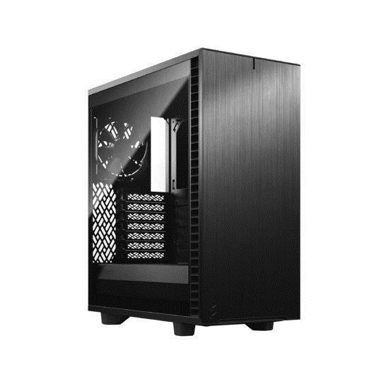 Korpusas Fractal Design  Fractal Define 7 Compact Light Tempered Glass  Side window  Black  ATX