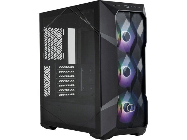 Korpusas Cooler Master MasterBox TD500 Mesh V2 Side window Black Mid Tower Power supply included No