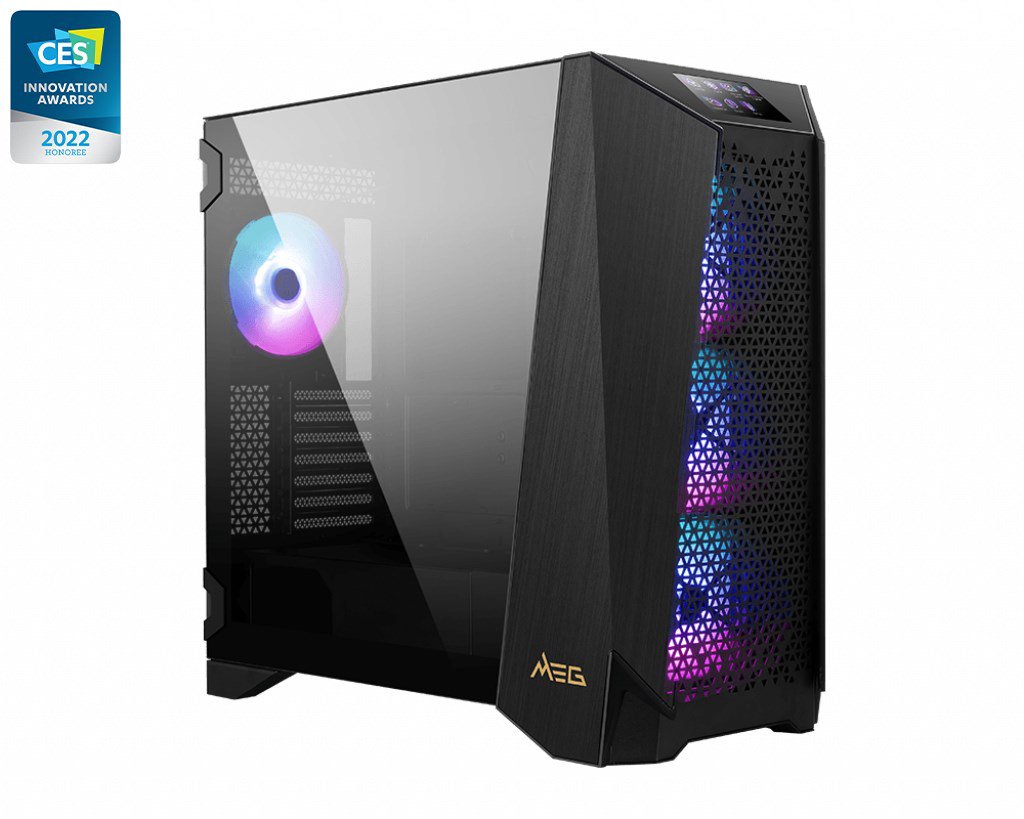 Korpusas MSI  PC Case  MEG PROSPECT 700R  Black  Mid-Tower  Power supply included No  ATX