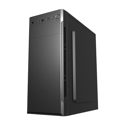 Korpusas Fortron Case  CMT160  Black  ATX Mid-Tower  Power supply included No