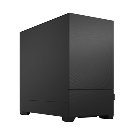 Korpusas Fractal Design  Pop Mini Silent  Side window  Black Solid  mATX, Mini ITX  Power suppl