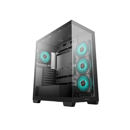 Korpusas Deepcool CG580 4F  Black  Mid Tower  Power supply included No  ATX PS2