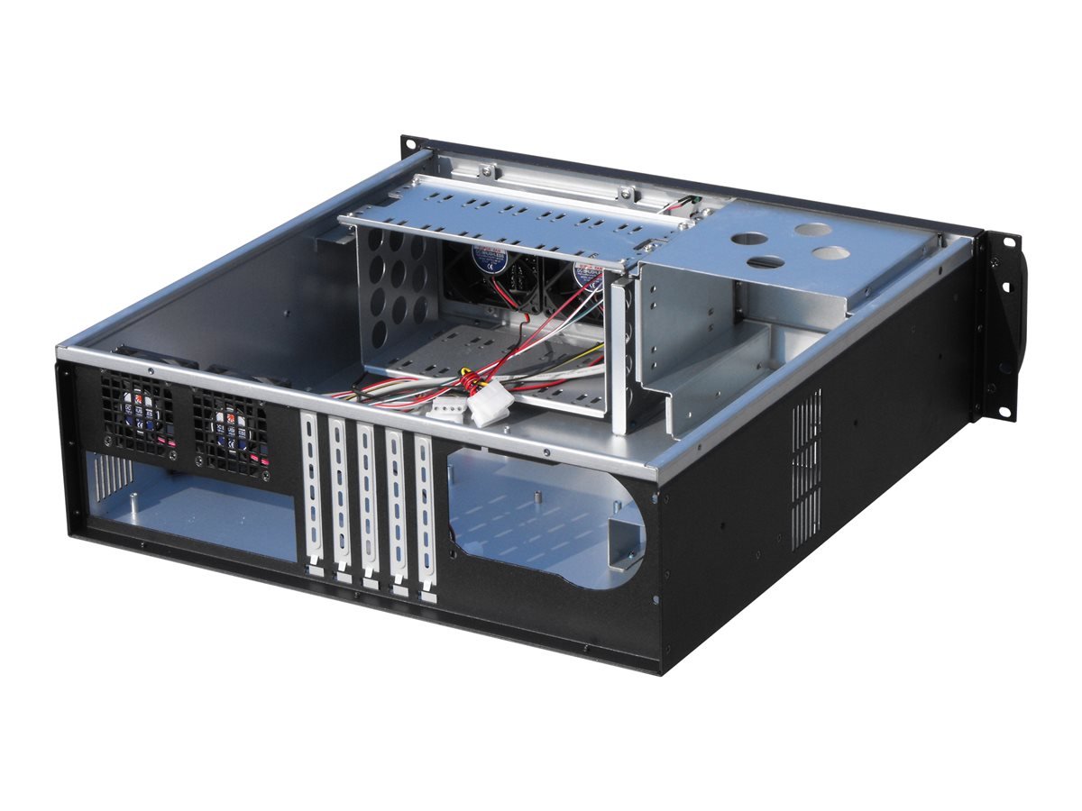 GEMBIRD 19CC-3U-01 19 Rack-mount chassis 3U black