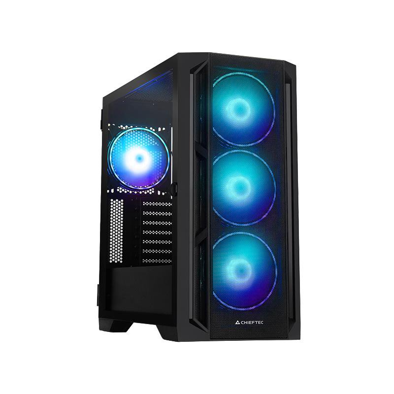 CaseCHIEFTECAPEX LUMOTowerATXEATXMicroATXMiniITXColour BlackGA-01B-L-OP