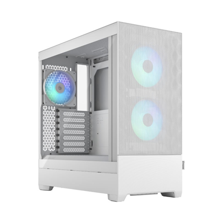 Korpusas Fractal Design  Pop Air RGB  Side window  White TG Clear Tint  ATX, mATX, Mini ITX  Po