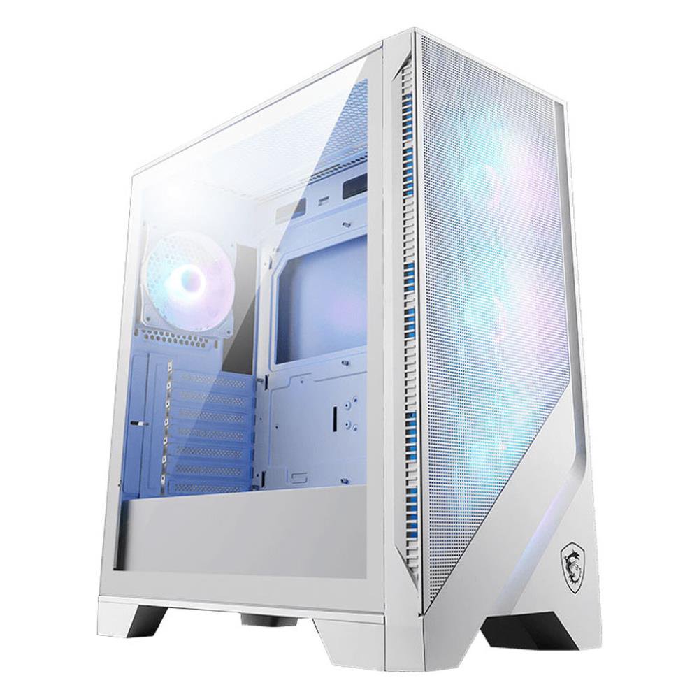 Korpusas MSI PC Case  MAG FORGE 320R AIRFLOW  Side window  White  Mid Tower  Power supply inclu