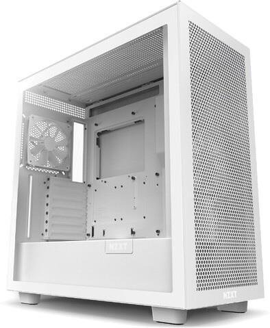 CaseNZXTH7 FlowMidiTowerATXEATXMicroATXMiniITXColour WhiteCM-H72FW-01