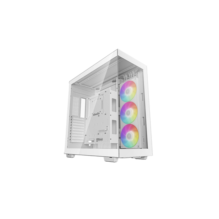 Korpusas Deepcool  Full Tower Gaming Case  CH780 WH  Side window  White  ATX+  Power supply in