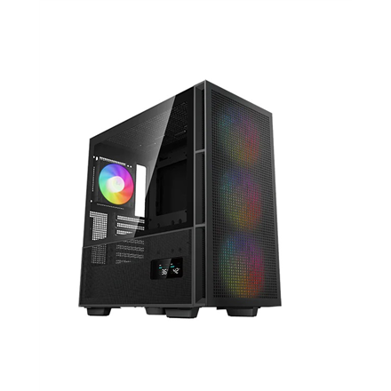 Korpusas Deepcool  MID TOWER CASE  CH560 Digital  Side window  Black  Mid-Tower  Power supply
