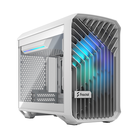 Korpusas Fractal Design  Torrent Nano RGB White TG clear tint  Side window  White TG clear tint