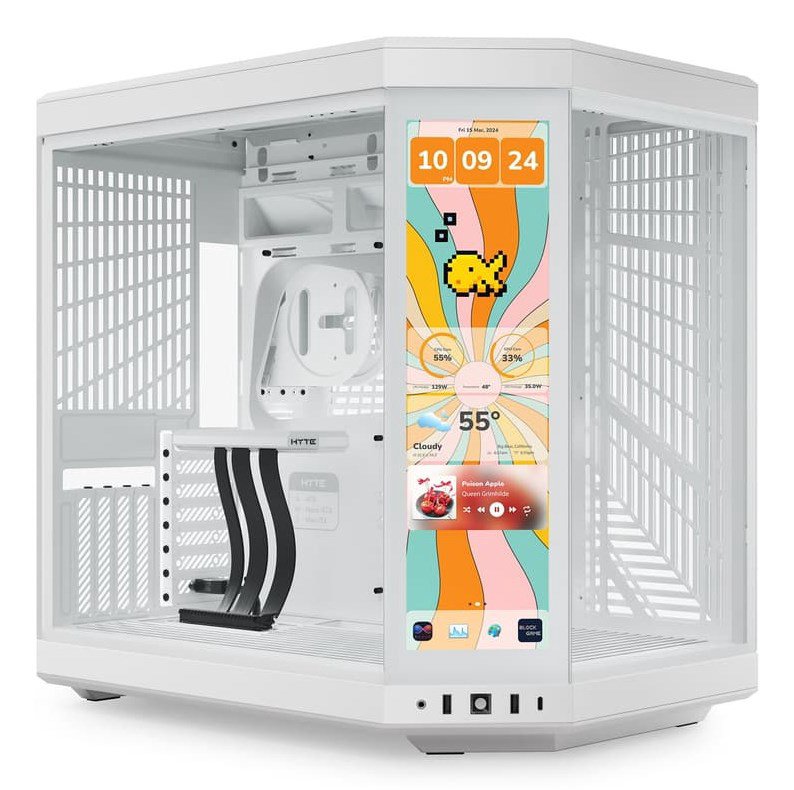 HYTE Y70 Touch Infinite „Midi Tower“ Balta