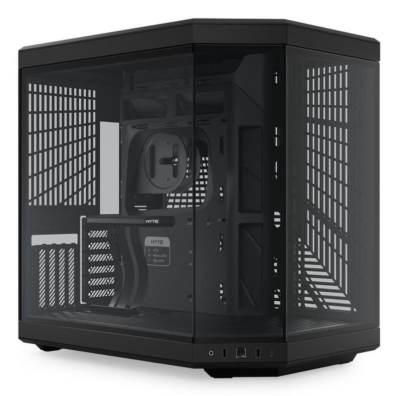HYTE Y70 „Midi Tower“ Juoda