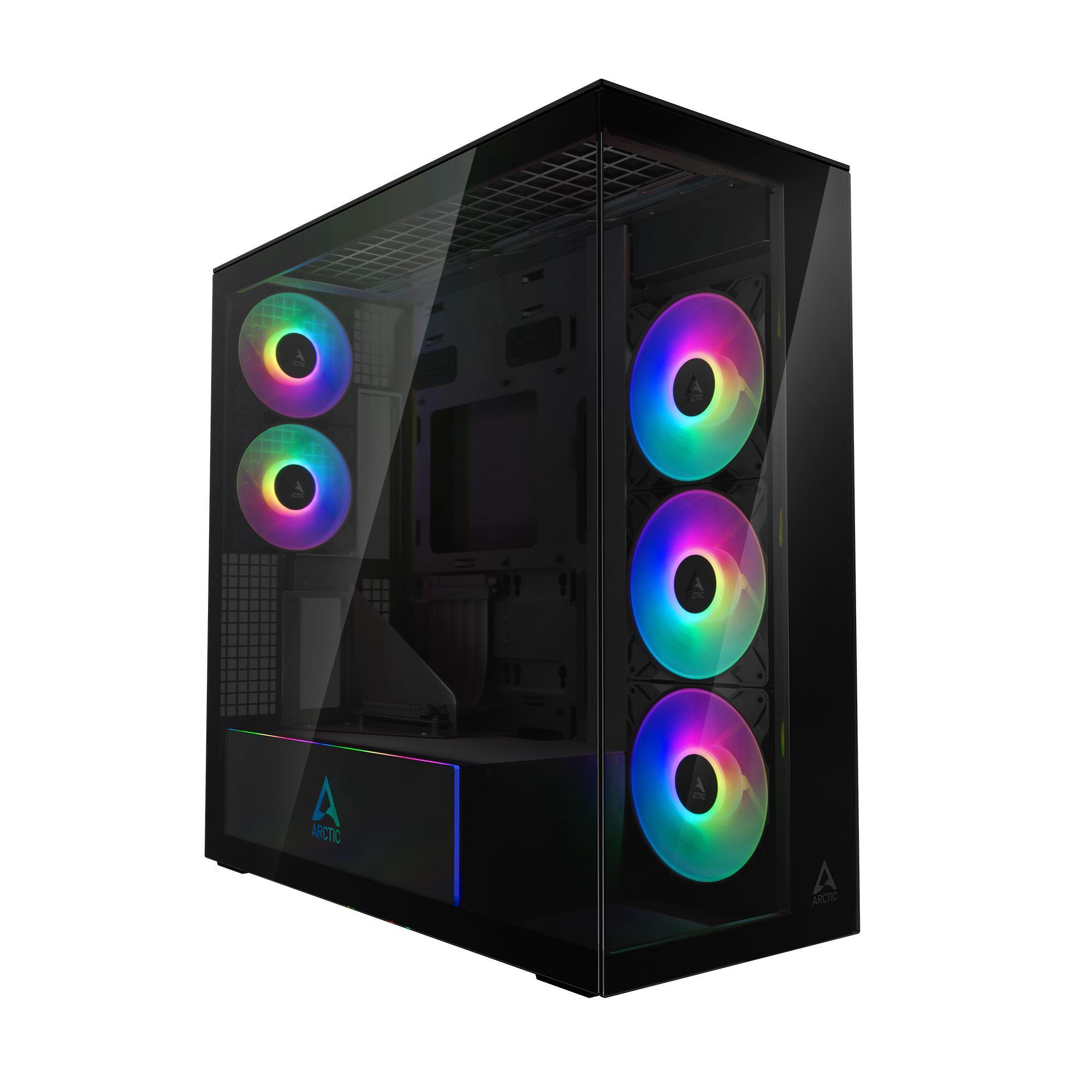 CaseARCTICXtender VG (Mirror Black)Case product features Transparent panelNot includedColour