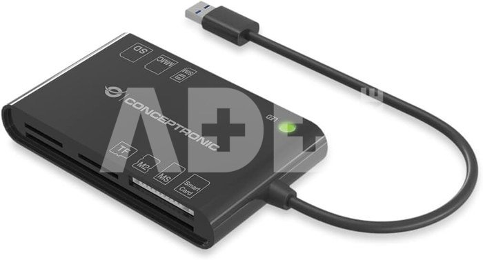 Conceptronic BIAN01B All-in-One Smart-ID Kartenleser