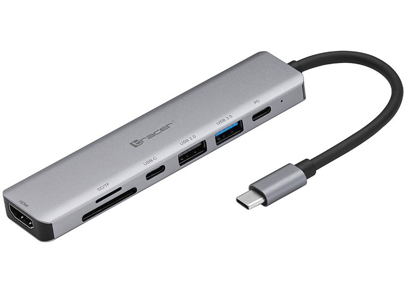 Kortelių skaitytuvas Tracer 46997 All-In-One + HUB USB