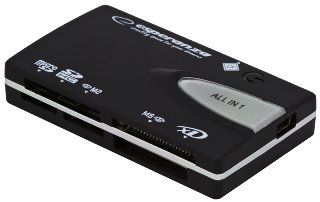 Kortelių skaitytuvas Esperanza All-in-One EA 129 USB2.0