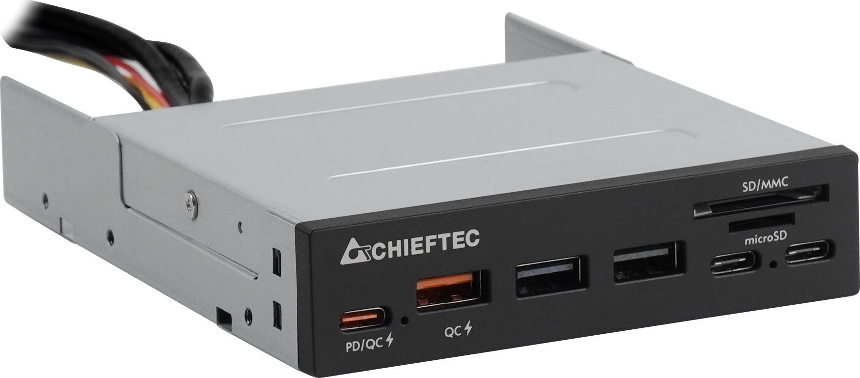 Chieftec 3x USB + 3x USB-C + card reader (CRD-908H)