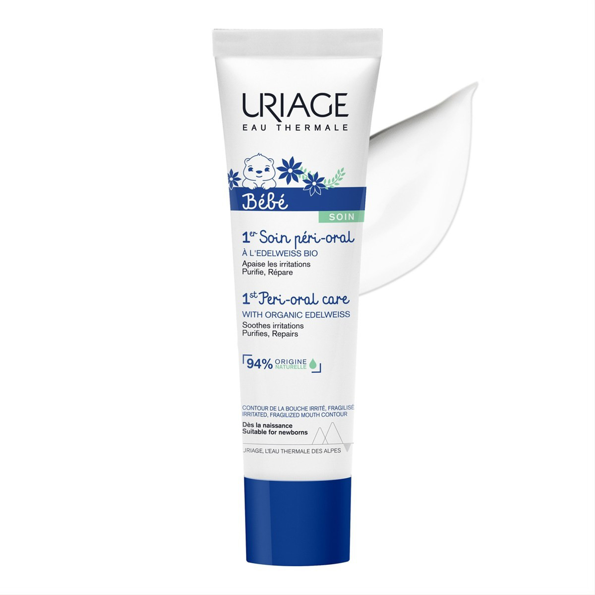 URIAGE BABY SOIN PERI-ORAL, kremas bėrimams aplink burnytę, 30 ml