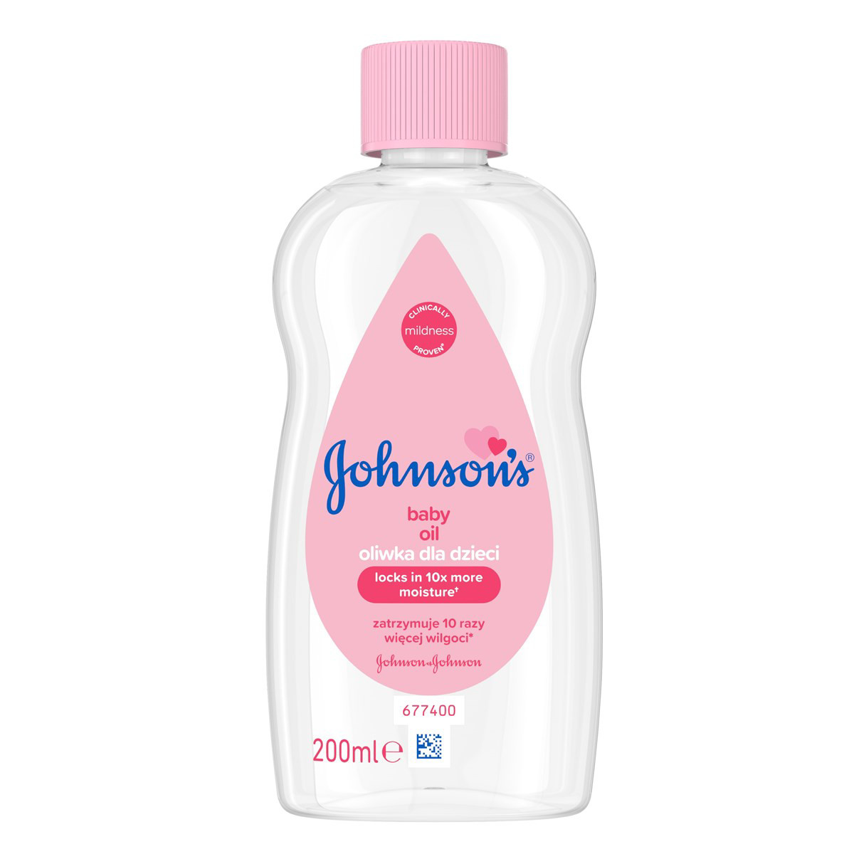 JOHNSON'S, aliejus, 200 ml
