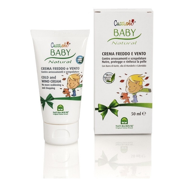 NATURA HOUSE kremas nuo šalčio ir vėjo vaikams ir kūdikiams su sviestmedžių aliejumi, 50ml