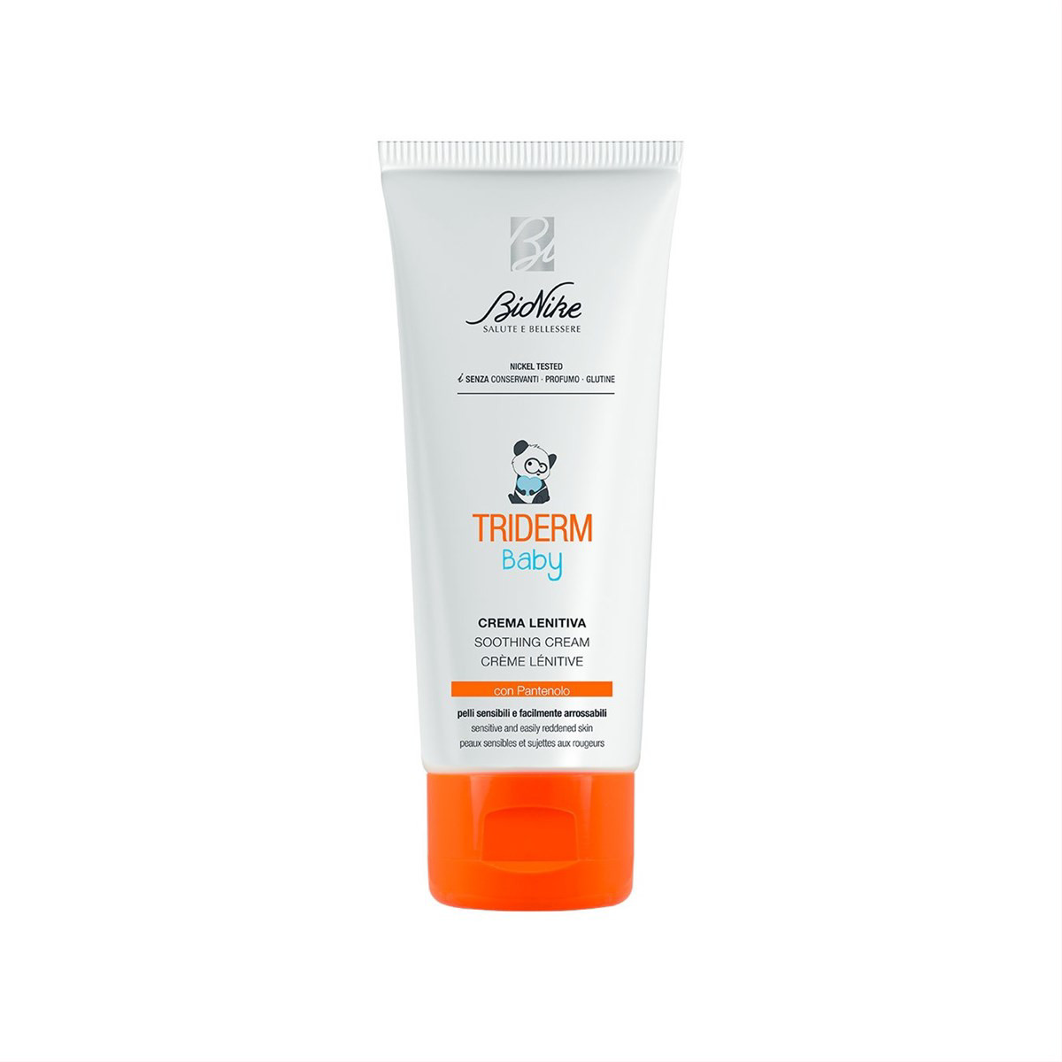 BIONIKE TRIDERM BABY, raminamasis kremas su pantenoliu, 100ml (galioja iki 2025.03.31)