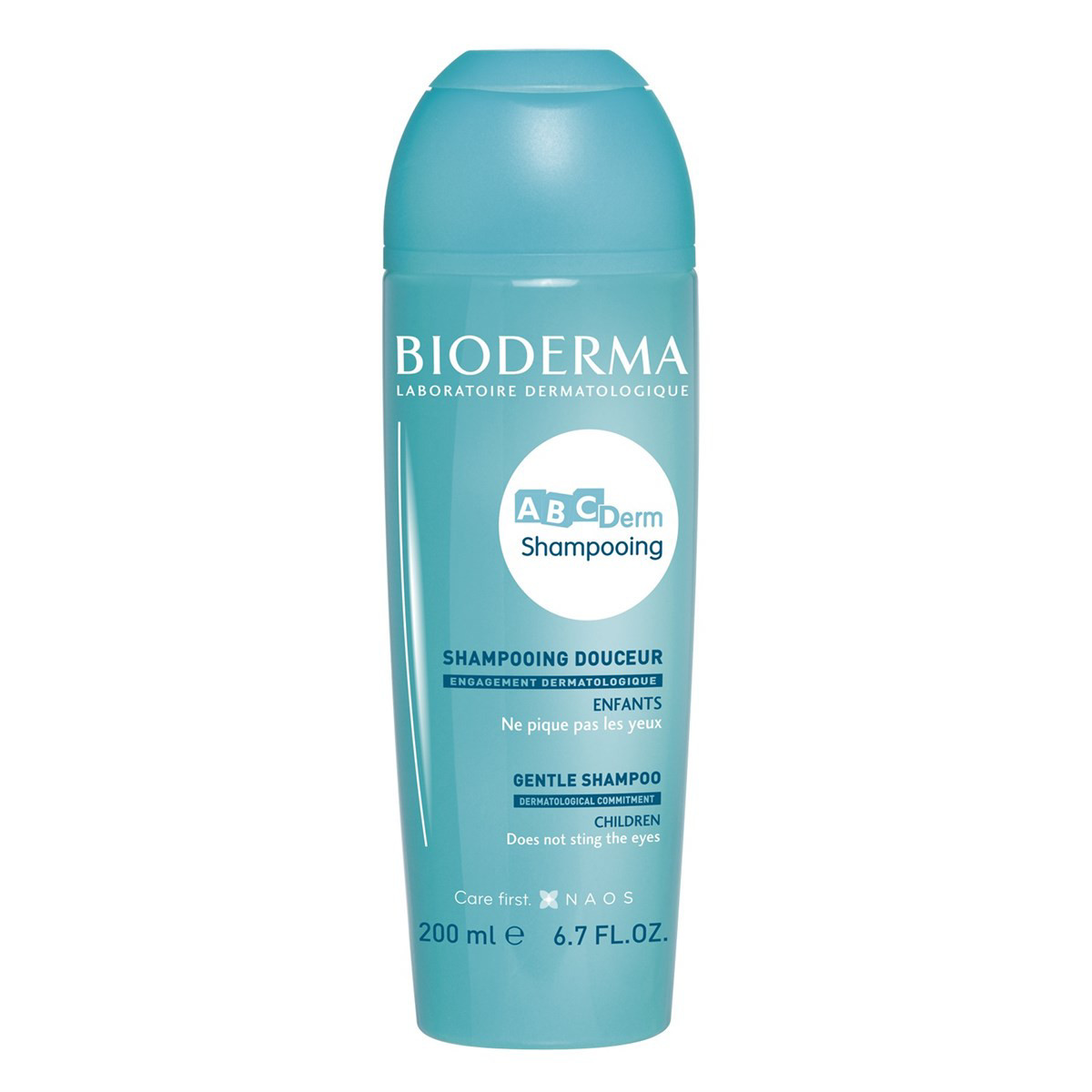 BIODERMA ABCDERM MILD, šampūnas vaikams, švelnus, 200 ml