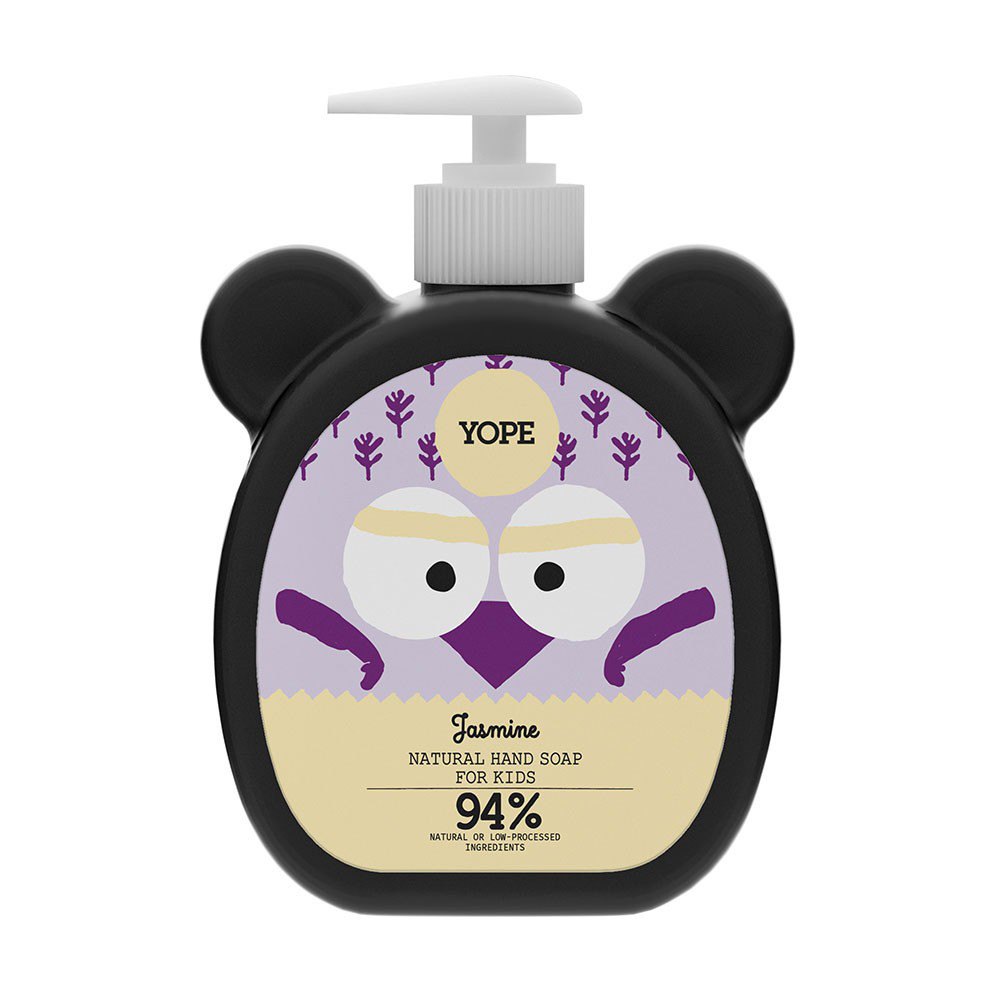 YOPE Natūralus rankų muilas vaikams "Jazminas", 400ml.