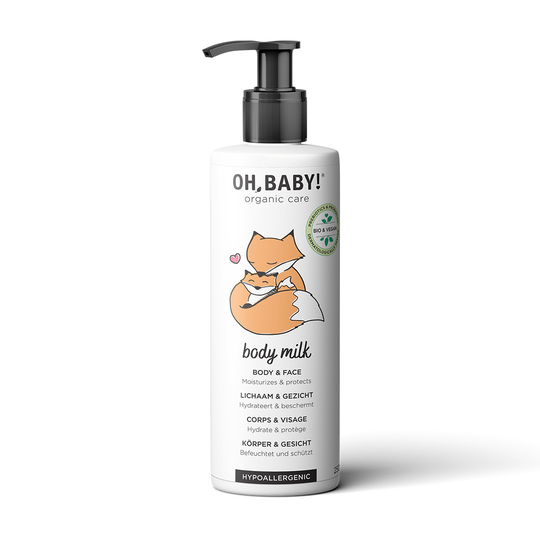 Oh, Baby! Hipoalerginis Kūno pienelis, 250 ml.