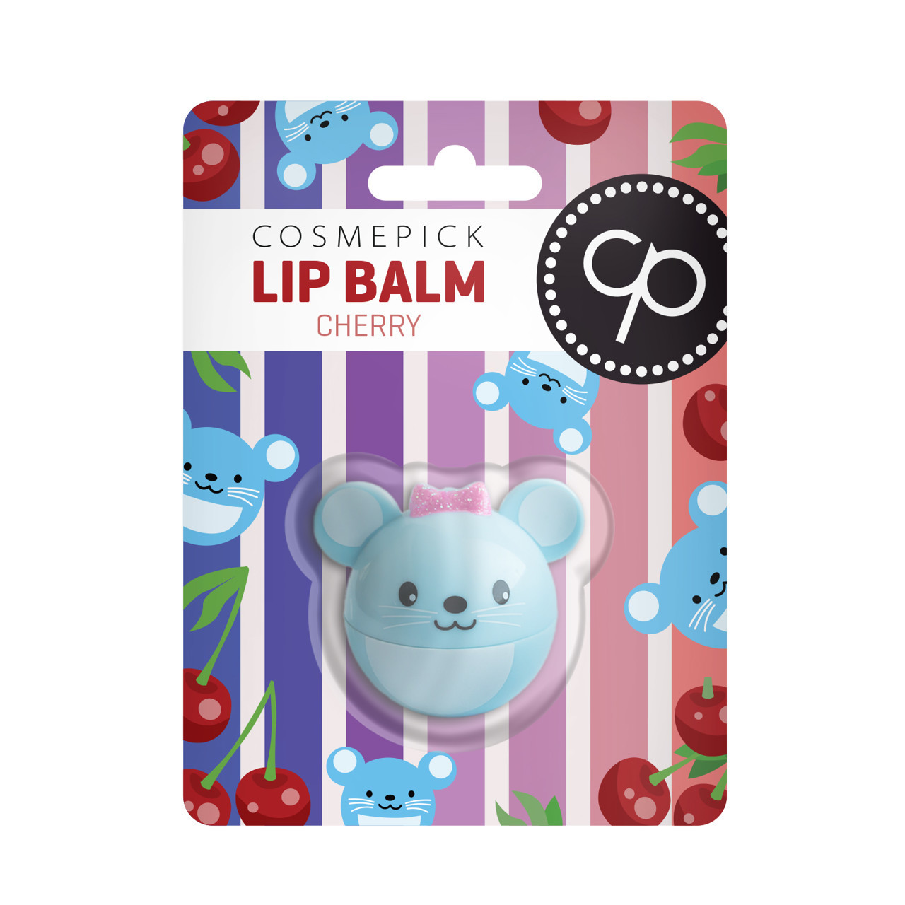 Cosmepick lūpų balzamas vyšnių kvapo, 6 g (Pelytė)
