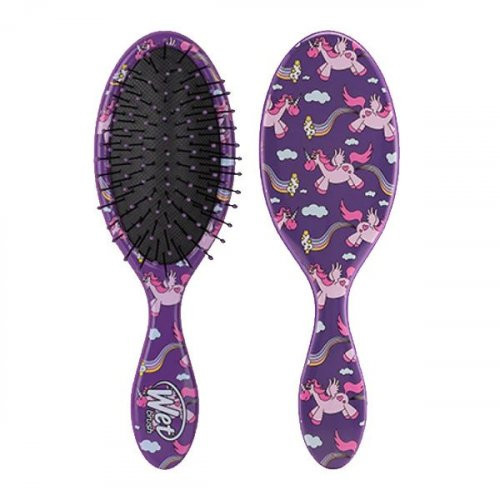 WetBrush Midi Scented Kids Detangler Kvepiantis vaikiškas plaukų šepetys Unicorn