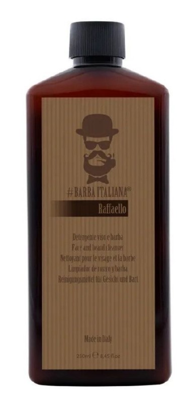 Barzdos plaukų šampūnas Barba Italiana Beard Shampoo Raffaello, BI0070, 250 ml