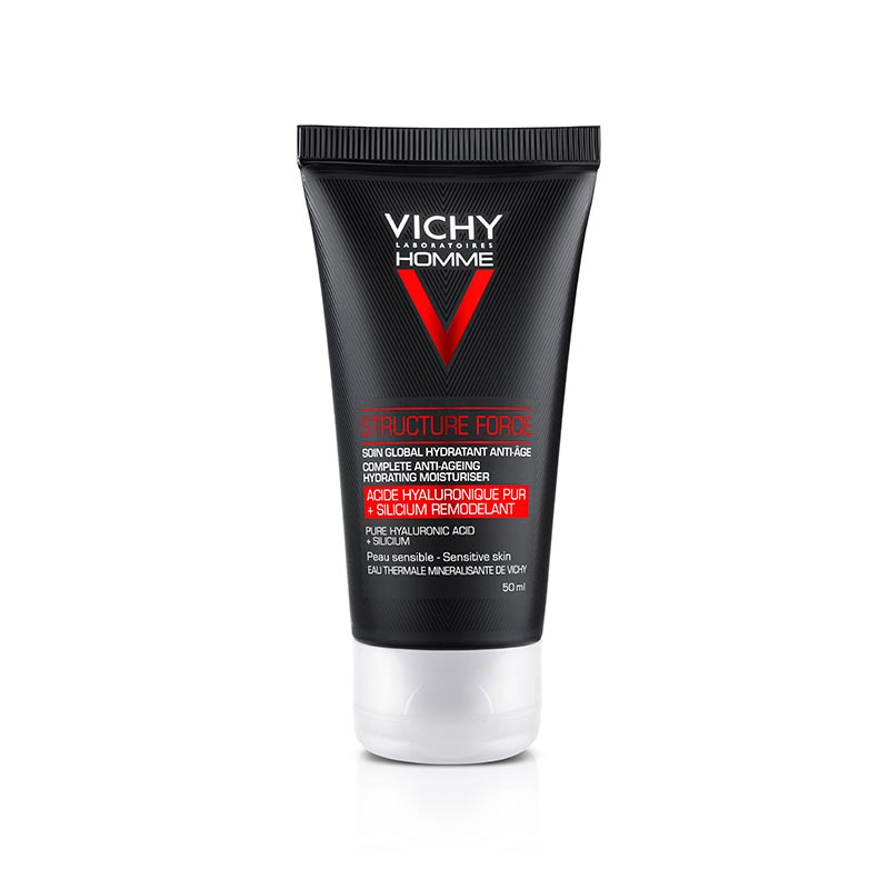 VICHY Homme Structure Force kremas nuo senėjimo vyrams 50 ml