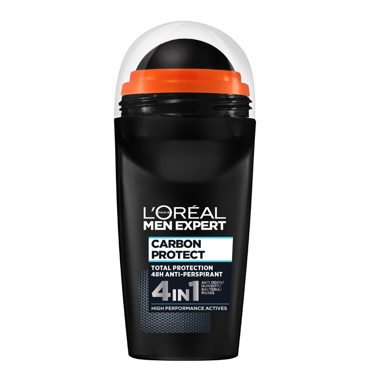 MEN EXPERT DEO CARBON, rutulinis dezodorantas, 50 ml