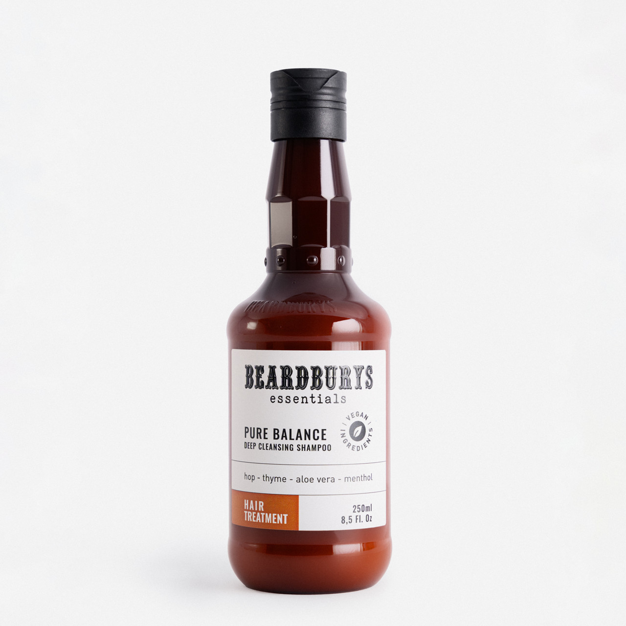 Beardburys Essentials PURE BALANCE su pleiskanomis kovojantis šampūnas, 250 ml