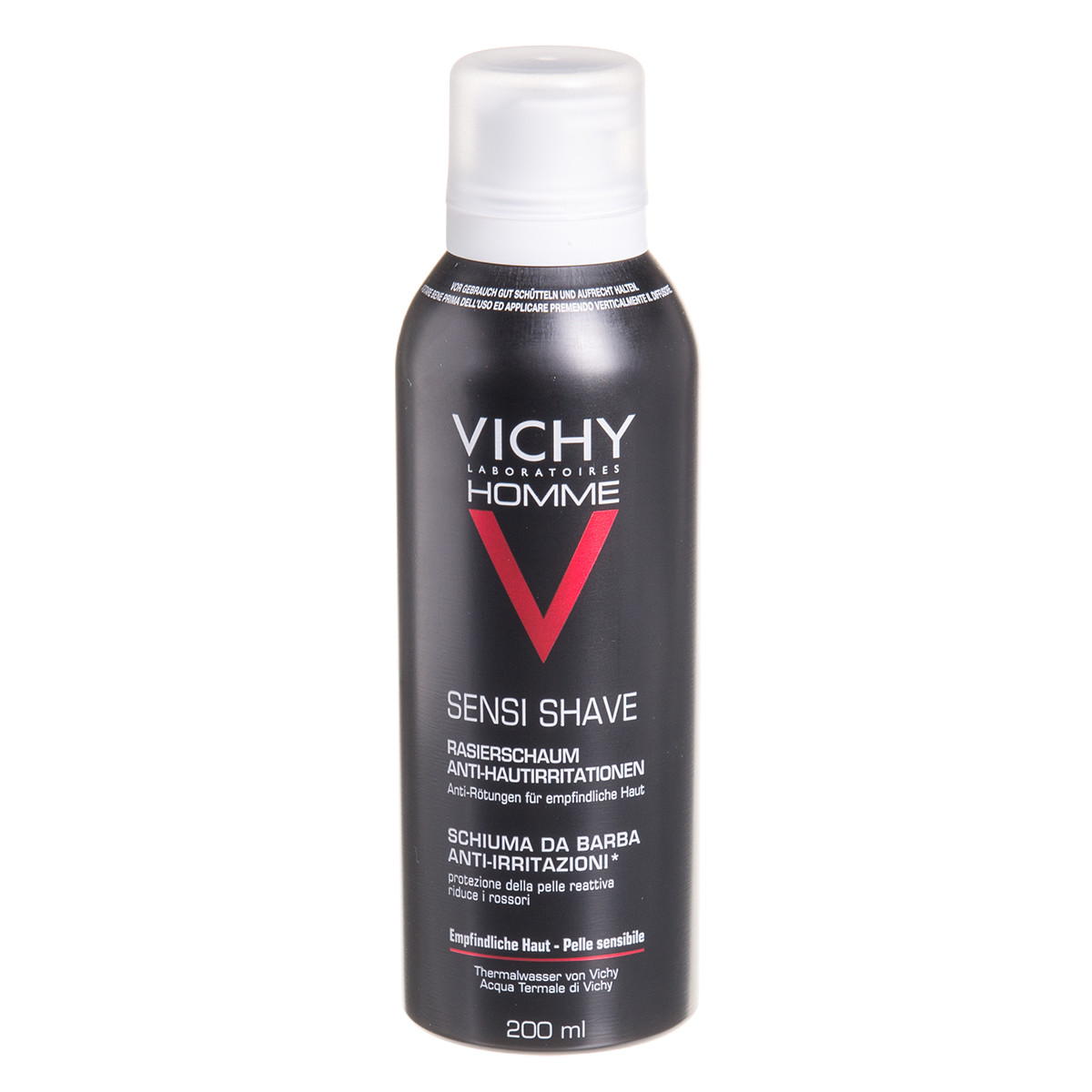 VICHY HOMME, skutimosi putos jautriai odai, 200 ml