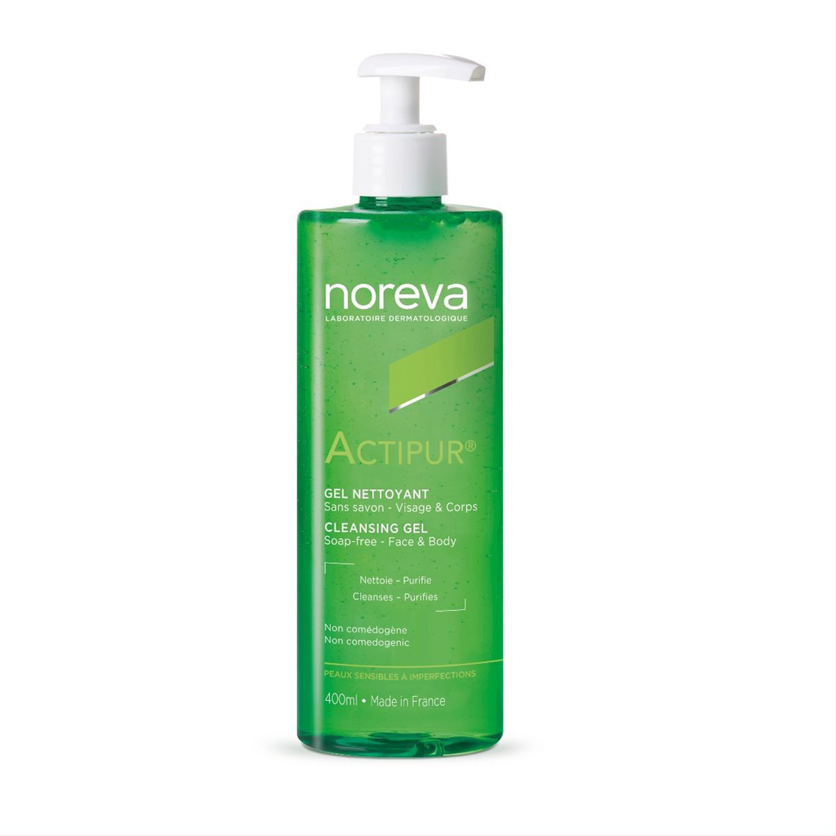 NOREVA ACTIPUR, prausiamasis gelis, 400ml