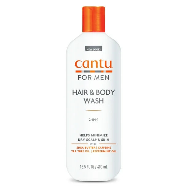Cantu Men 2in1 veido ir kūno prausiklis - 400ml