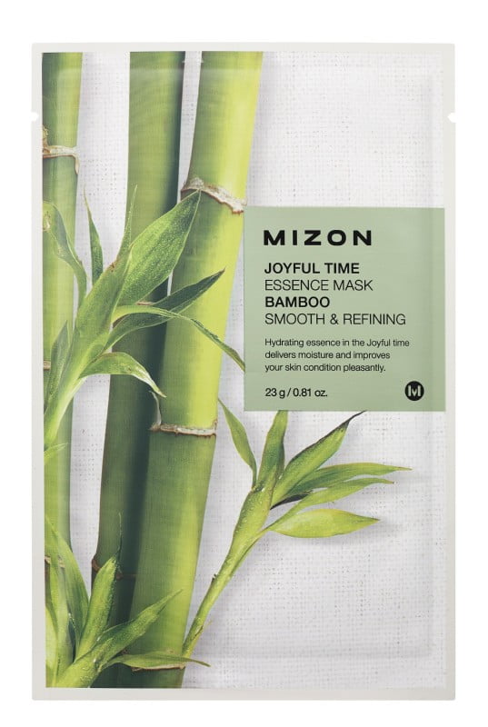 Veido kaukė Mizon Joyful Time Essence Mask Bamboo MIZ888890126, su bambuku, 23 g