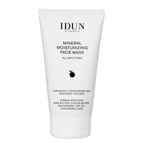 IDUN Moisturizing Face Mask Drėkinanti veido kaukė su niacinamidu ir hialurono rūgštimi, 75ml