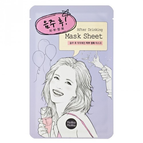 Holika Holika After Mask Sheet After Drinking veido kaukė, 16ml