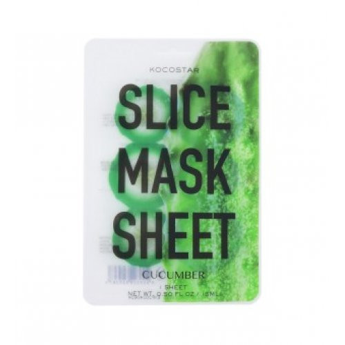 Kocostar Cucumber Slice Mask Sheet Veido kaukė, 20ml