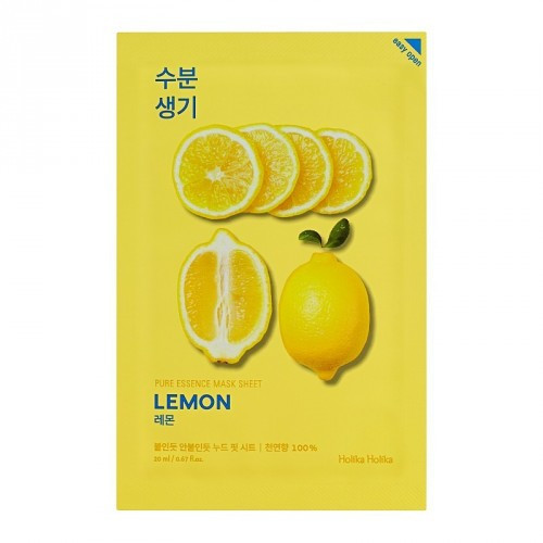 Holika Holika Pure Essence Mask Sheet Lemon veido kaukė, 20ml