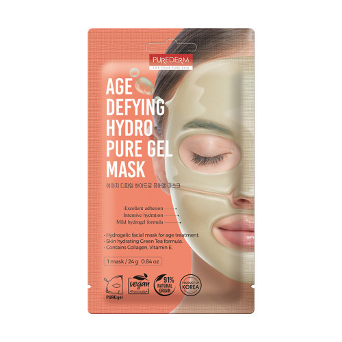 Purederm Age Defying Hydro Pure Gel Mask Gelinė kaukė stabdanti senėjimą, 1vnt.